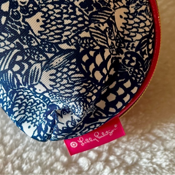 Lilly Pulitzer for Target Blue and White Cosmetic Bag - Picture 3 of 6